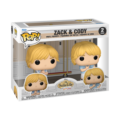 PRÉ-RESERVA - Funko  Pop! "The Suite Life of Zack and Cody": Zack & Cody (2-Pack) PRÉ-RESERVA - Funko  Pop! "The Suite Life of Zack and Cody": Zack & Cody (2-Pack)