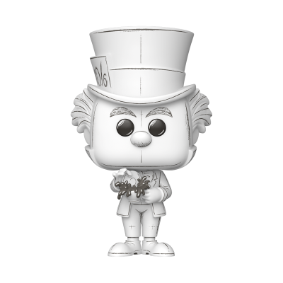PRÉ-RESERVA - Funko Pop! DISNEY "Alice in Wonderland": Mad Hatter (Sketched ) #1651 (SPECIAL EDITION)