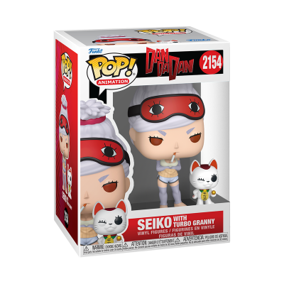 PRÉ-RESERVA - Funko POP!  ANIMATION "Dan Da Dan": Seiko with Turbo Granny #2154 (SPECIAL EDITION)