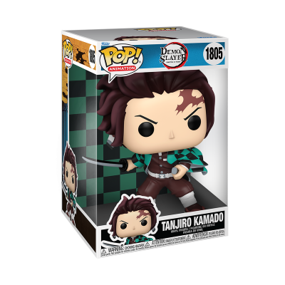 Funko POP! ANIMATION "Demon Slayer": Tanjiro Kamado (Jumbo Sized Pop 10" - 25 cm) Funko POP! ANIMATION "Demon Slayer": Tanjiro Kamado (Jumbo Sized Pop 10" - 25 cm)