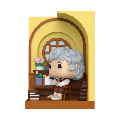 PRÉ-RESERVA - Funko POP! Nooks "The Lord of the Rings": Bilbo Baggins in Bag-End