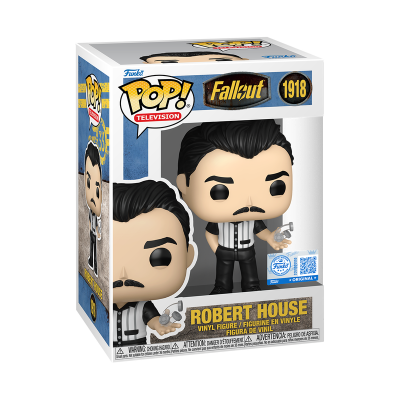PRÉ-RESERVA - Funko POP! TELEVISION "Fallout": Robert House #1918 (SPECIAL EDITION)