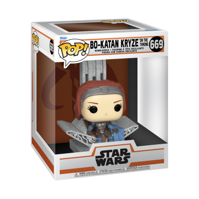 Funko POP! Deluxe "Star Wars Mandalorian 9": Bo-Katan Kryze On The Throne #669