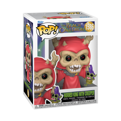 PRÉ-RESERVA - Funko POP! DISNEY "The Black Cauldron": Horned King with Creeper PRÉ-RESERVA - Funko POP! DISNEY "The Black Cauldron": Horned King with Creeper