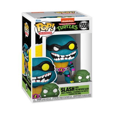 Funko POP! Television "Teenage Mutant Ninja Turtles": Slash with Pre-Mutated Slash