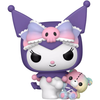 PRÉ-RESERVA - Funko POP!  "Kuromi": Kuromi with Bear #129 (SPECIAL EDITION)