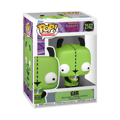 PRÉ-RESERVA - Funko POP! ANIMATION "Invader Zim": GIR PRÉ-RESERVA - Funko POP! ANIMATION "Invader Zim": GIR