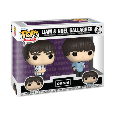 Funko Pop! ROCKS "Oasis": Liam & Noel Gallagher 2-Pack
