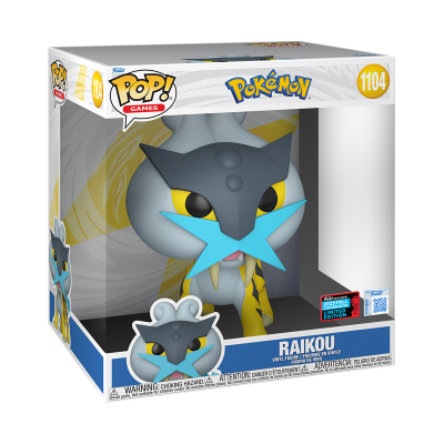 Funko Pop! GAMES "Pokemon": Raikou #1104 (NYCC 2025 Exclusive) Jumbosized