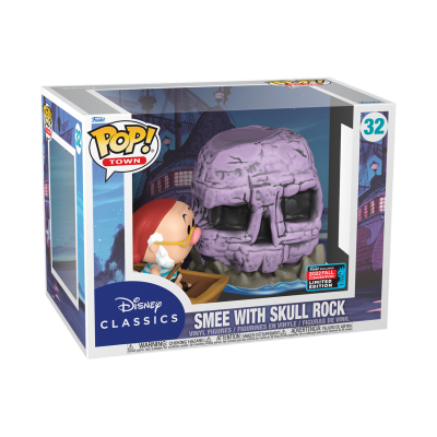 PRÉ-RESERVA - Funko Pop! Town "Peter Pan": Smee with Skull Rock