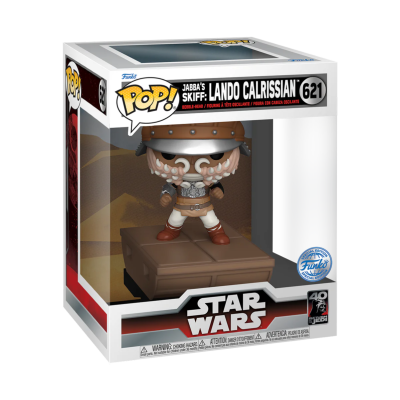 PRÉ-RESERVA - Funko POP! DELUXE "Star Wars - Jabba's Skiff": Lando Calrissian PRÉ-RESERVA - Funko POP! DELUXE "Star Wars - Jabba's Skiff": Lando Calrissian