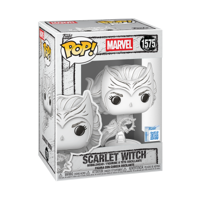 PRÉ-RESERVA - Funko POP! "Marvel": Scarlet Witch (Sketched) #1575 (SPECIAL EDITION)