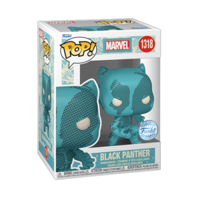 PRÉ-RESERVA - Funko POP! Marvel: Retro Reimagined - Black Panther #1318 (Exclusive)