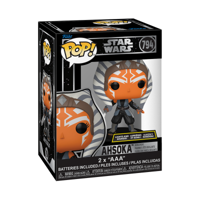 Cópia de PRÉ-RESERVA - Funko POP! "Star Wars": Ahsoka (Lights & Sounds) Cópia de PRÉ-RESERVA - Funko POP! "Star Wars": Ahsoka (Lights & Sounds)