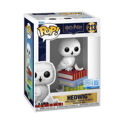 PRÉ-RESERVA - Funko POP!  PREMIUM "Harry Potter": Hedwig#213 (Special Edition)