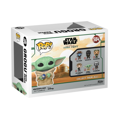 Funko POP! "Star Wars - The Book Of Boba Fett": Grogu With Armor