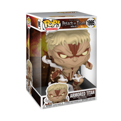 PRÉ-RESERVA - Funko POP! ANIMATION "Attack on Titan": Armored Titan 10" (JUMBO SIZED POP!) PRÉ-RESERVA - Funko POP! ANIMATION "Attack on Titan": Armored Titan 10" (JUMBO SIZED POP!)