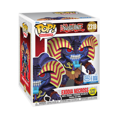 PRÉ-RESERVA -Funko POP! ANIMATION "Yu-Gi-Oh!": Exodia Necross (GLOW) #1885 SUPER SIZED (SPECIAL EDITION)