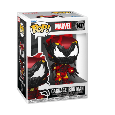PRÉ-RESERVA Funko POP! Marvel: Carnage Iron Man PRÉ-RESERVA Funko POP! Marvel: Carnage Iron Man