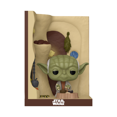 PRÉ-RESERVA - Funko POP! Nooks "Star Wars": Yoda in His Hut