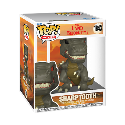 Funko POP! MOVIES "The Land Before Time": Sharptooth 6" (SUPER SIZED POP!)