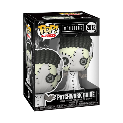 PRÉ-RESERVA - Funko POP! MOVIES "Universal Monsters": Bride (Patchwork) #2012