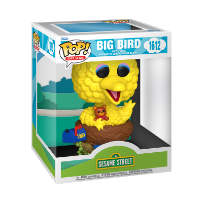 PRÉ-RESERVA - Funko POP! DELUXE "123 Sesame Street": Big Bird in Nest (17 CM)