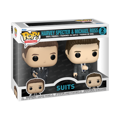 Funko  Pop!  TELEVISION "Suits": Harvey Specter & Michael Ross (2-Pack)