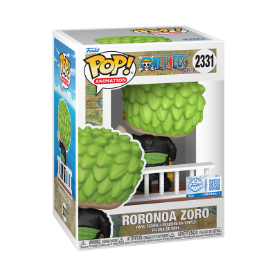 PRÉ-RESERVA - Funko POP! ANIMATION "One Piece": Roronoa Zoro (Going Merry) #2331 (Special Edition)