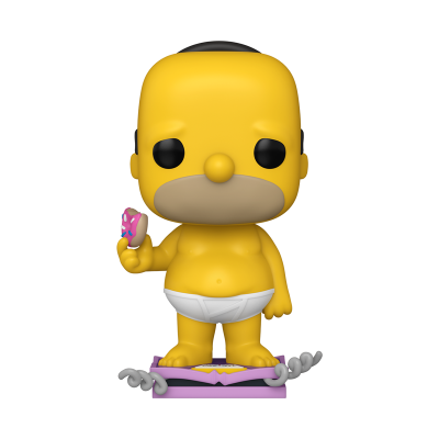 Funko POP! PLUS "The Simpsons": Homer on Scale with Pop! Protector #1841 (LIMITED EDITION - ULTRA- 5000 PIECES)