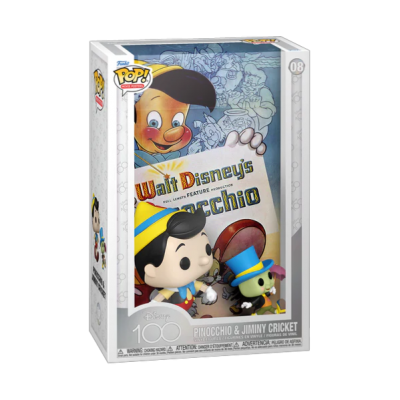 Funko Pop! Movie Poster: Pinocchio & Jiminy Cricket Funko Pop! Movie Poster: Pinocchio & Jiminy Cricket