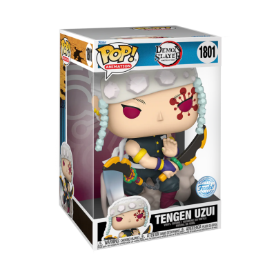 Funko POP! "Demon Slayer": Tengen Uzui #1801 JUMBO SIZED 10" (SPECIAL EDITION)