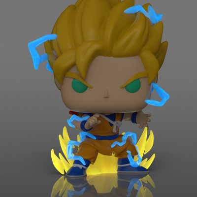 PRÉ-RESERVA - Funko POP! ANIMATION "Dragon Ball Daima": BUNDLE Super Saiyan Son Goku (Mini) #2305 + CHASE