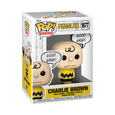 PRÉ-RESERVA - Funko POP! TELEVISION "Peanuts": Charlie Brown (Good Grief!) PRÉ-RESERVA - Funko POP! TELEVISION "Peanuts": Charlie Brown (Good Grief!)