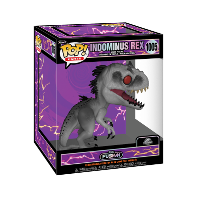 Funko POP! Games "Funko Fusion": BUNDLE Indominus Rex  (Super 6")  #1005 + CHASE