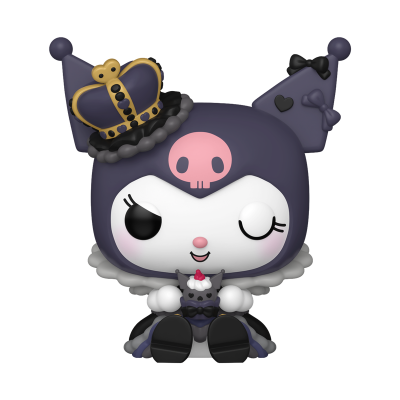 PRÉ-RESERVA - Funko Pop!  "Kuromi": BUNDLE Kuromi (Royal Outfit) (20th Anniversary) #110 (SPECIAL EDITION) + CHASE
