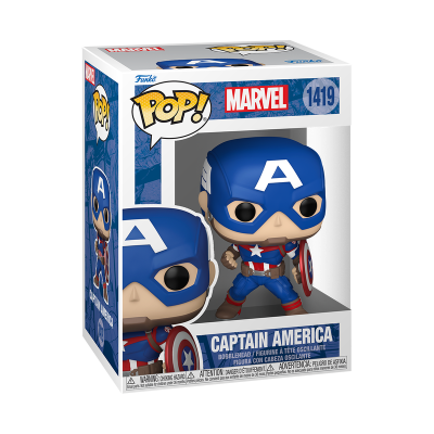 PRÉ-RESERVA - Funko POP! "Marvel New Classics": Captain America PRÉ-RESERVA - Funko POP! "Marvel New Classics": Captain America