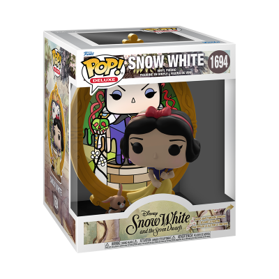 PRÉ-RESERVA - Funko POP! DELUXE  "The Little Mermaid": Snow White (Evil Queen Stained Glass)