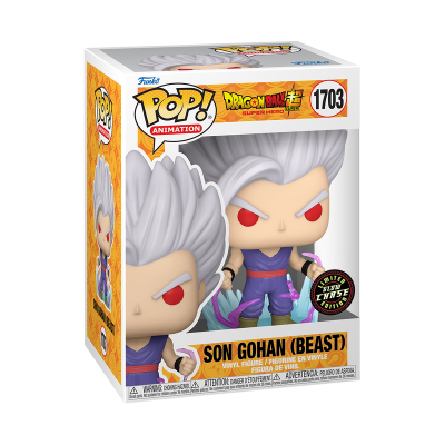 Funko POP! "Dragon Ball-Super Hero": BUNDLE Son Gohan (Beast) #1703 + CHASE