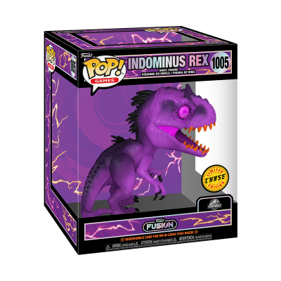 Funko POP! Games "Funko Fusion": BUNDLE Indominus Rex  (Super 6")  #1005 + CHASE