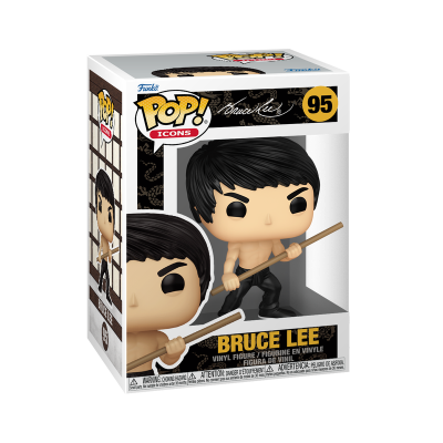 PRÉ-RESERVA - Funko POP! ICONS: Bruce Lee (With Bo Staff) PRÉ-RESERVA - Funko POP! ICONS: Bruce Lee (With Bo Staff)