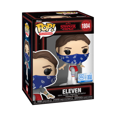 Funko Pop! TELEVISION "Stranger Things": Eleven with Bandana (Floating) #1804 (SPECIAL EDITION)