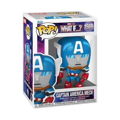PRÉ-RESERVA - Funko POP! MARVEL "What If…?": Captain America Mech