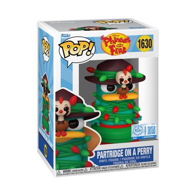 Funko POP! "Phineas and Ferb": Partridge on a Perry #1630 (SPECIAL EDITION)