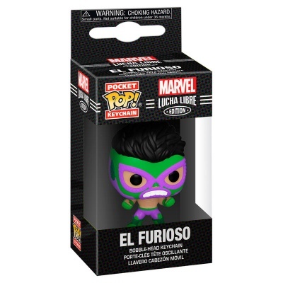 Porta-Chaves Funko POP! Marvel Lucha Libre: El Furioso