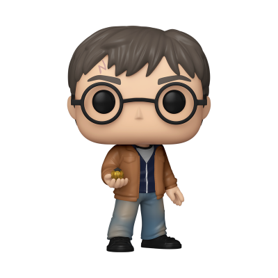 PRÉ-RESERVA - Funko POP! "Harry Potter": Harry Potter with Resurrection Stone #196