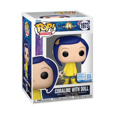 PRÉ-RESERVA Funko POP! Movies "Coraline": Coraline With Doll (SPECIAL EDITION) PRÉ-RESERVA Funko POP! Movies "Coraline": Coraline With Doll (SPECIAL EDITION)