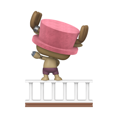 PRÉ-RESERVA - Funko POP! ANIMATION "One Piece": Tony Tony Chopper (Going Merry) (Flocked) #2332 (Special Edition)