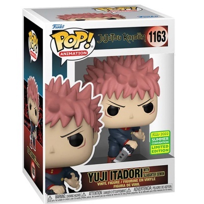 Funko POP! "Jujutsu Kaisen" - Yuji Itadori with Slaughter Demon  SDCC 2022 Exclusive