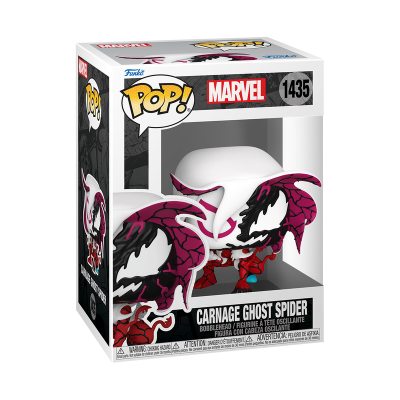 PRÉ-RESERVA Funko POP! Marvel: Carnage Ghost Spider PRÉ-RESERVA Funko POP! Marvel: Carnage Ghost Spider
